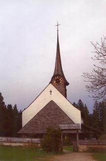 Ansichtskarte «Würzbrunnenkirche Röthenbach i/E»; Hersteller und Ausgabejahr unbekannt; ungelaufen