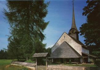 Ansichtskarte «Kirche Würzbrunnen»; «ZIMI-KÄPPELI», 6020 Emmenbrücke; Ausgabejahr unbekannt; ungelaufen