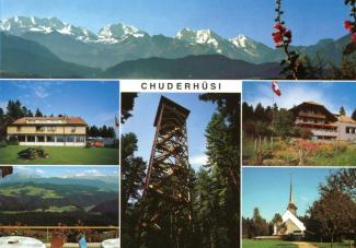 Ansichtskarte «Chuderhüsi»; Globetrotter GmbH, 6002 Luzern; Ausgabejahr unbekannt; ungelaufen
