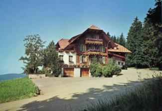 Ansichtskarte «Kurhaus Chuderhüsi»; Buchdruckerei Kleiner, Bern; Ausgabejahr unbekannt; ungelaufen