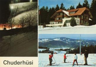 Ansichtskarte «Chuderhüsi»; Globetrotter GmbH, Karten und Dias, 6000 Luzern; Ausgabejahr unbekannt; ungelaufen