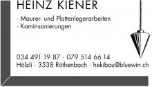 Logo Kiener AG Maurer- und Plattenlegerarbeiten