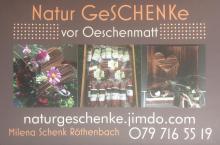 Natur Geschenke vor Oeschenmatt