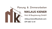Logo Niklaus Kiener Holz & Bauplanung GmbH